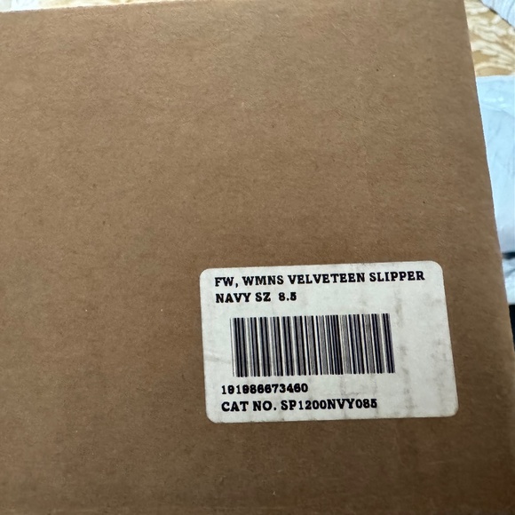 Spenco womens Velveteen Slipper - Navy - NWT - Size 8.5M - Picture 8 of 8